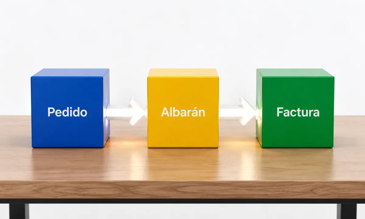 Cómo implementar la conciliación pedido–albarán–factura paso a paso