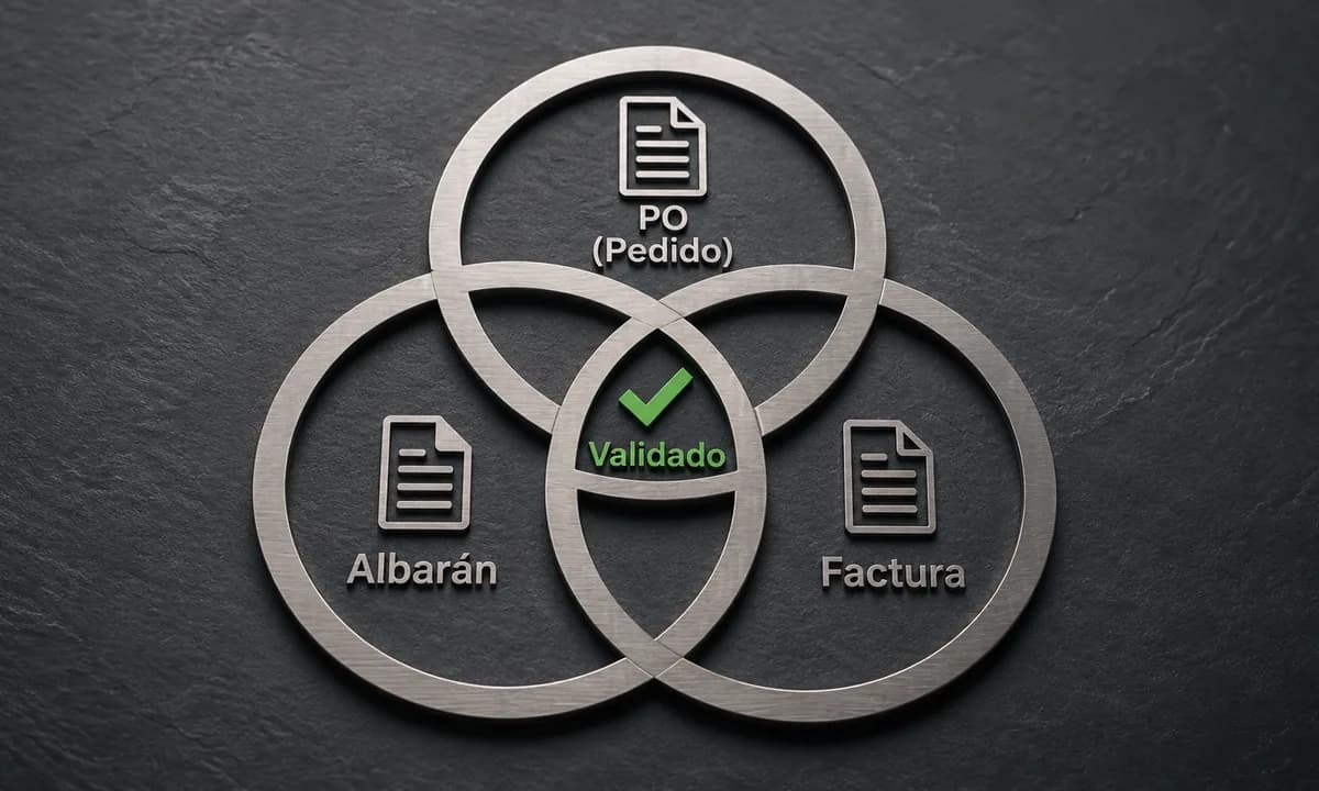 ¿Qué es la triple conciliación y por qué es crítico en construcción?